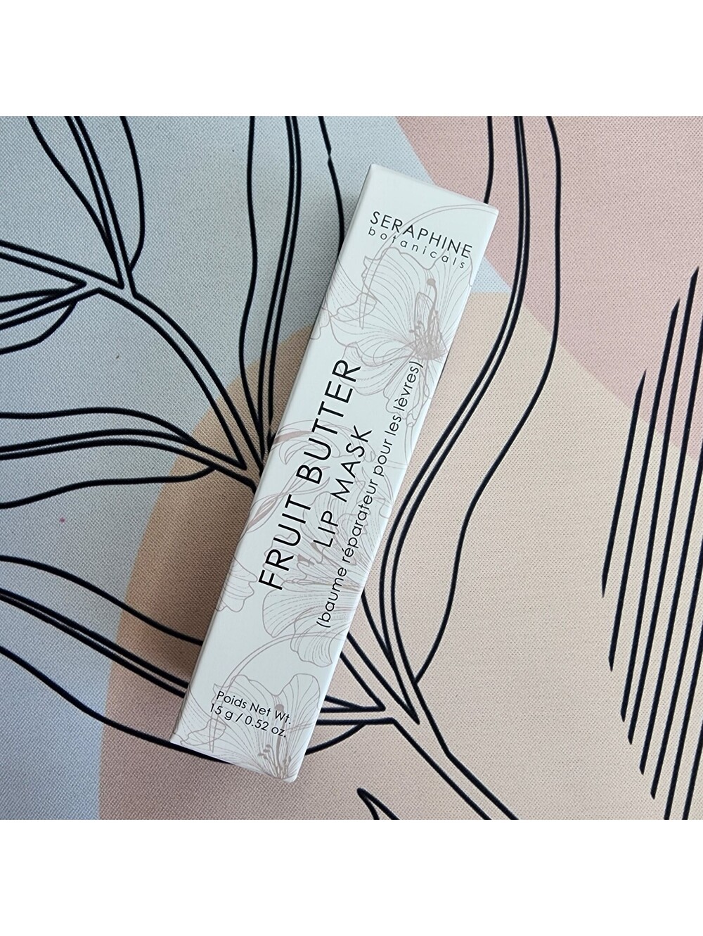Seraphine Botanicals Fruit Butter Lip Mask 15g
